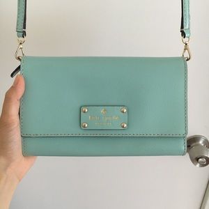 KATE SPADE MINT CROSS BODY
